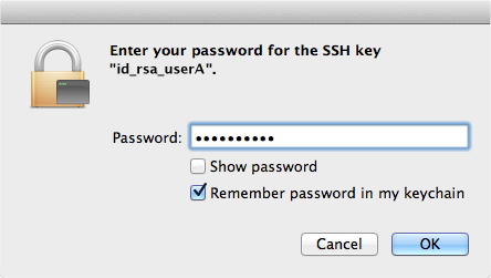 ssh keygen command